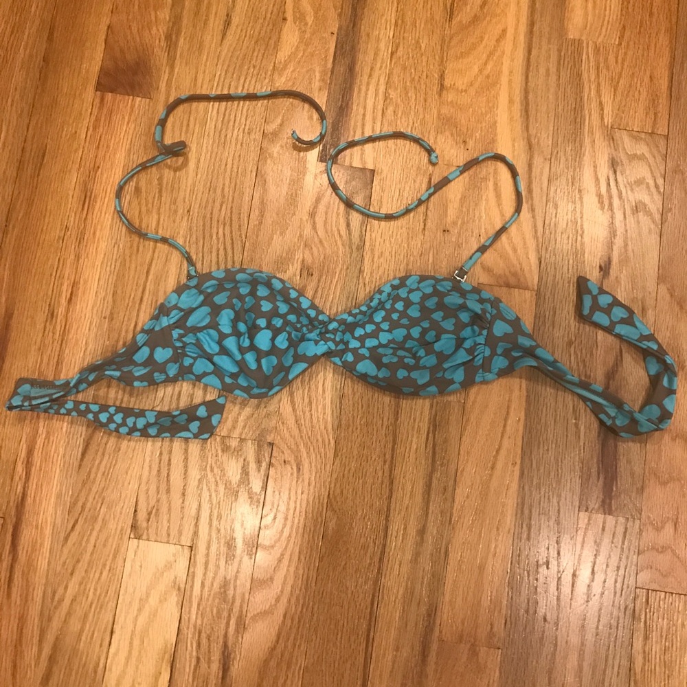 Hearts Bikini Top